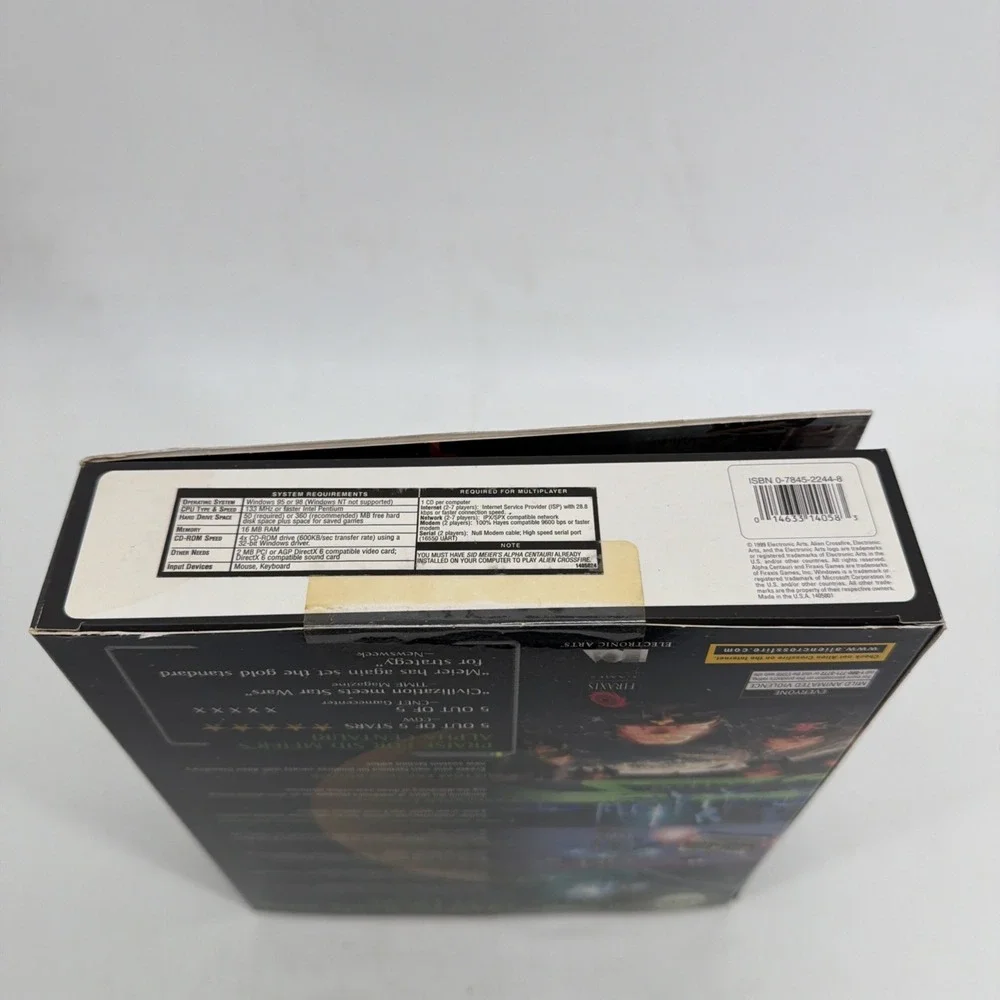 Sid Meier's Alpha Centauri Expansion: Alien Crossfire - PC Big Box